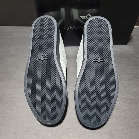 Made in Italy Creative Recreation White and Gold Art Deco Sneakers - Picture 10 of 16